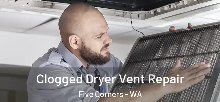  Clogged Dryer Vent Repair Five Corners - WA